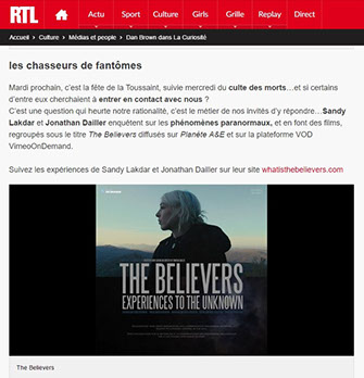 RTL, radio, the believers, article, presse, média,